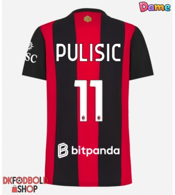 AC Milan Christian Pulisic #11 Hjemmebanetrøje Dame 2026-27 Kort ærmer AC Milan Christian Pulisic #11 Hjemmebanetrøje Dame 2026-27 Kort ærmer